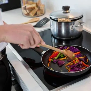 Install an induction cooktop